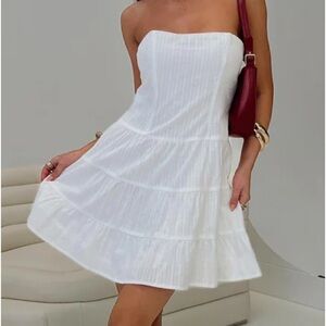 Strapless Mini Dress